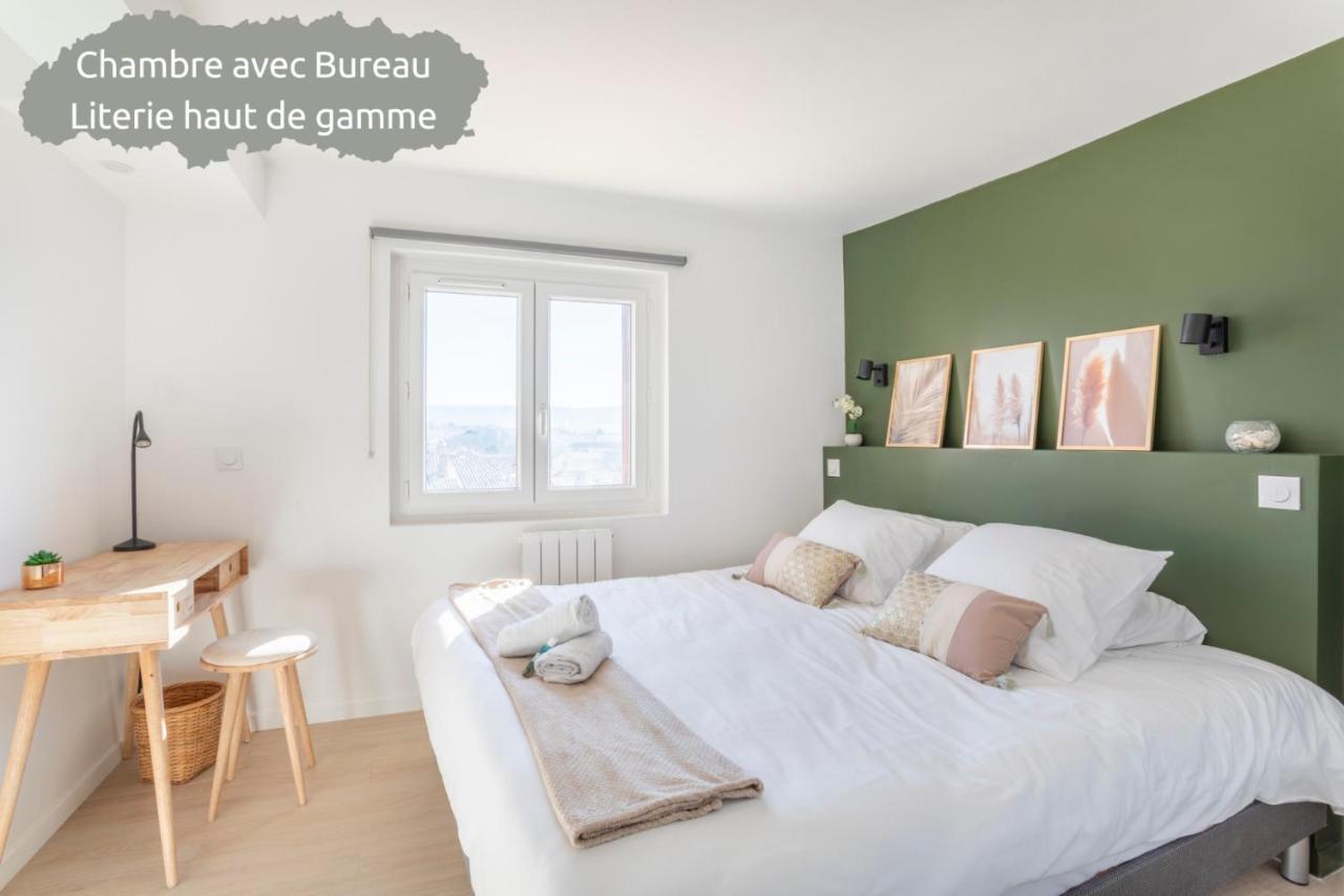 Mont Ventoux - Terrasse - Vue Degagee - Linge De Qualite - Fibre - Confort ガルダンヌ エクステリア 写真